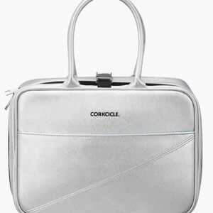 Silver Corkcicle Baldwin Boxer Lunch Bag with Tag